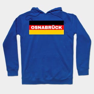 Osnabrück City in German Flag Hoodie